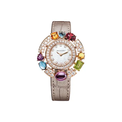 BVLGARI Allegra Часы Корпус Из Розового Золота 18 Карат, Бриллианты Классической Огранки
