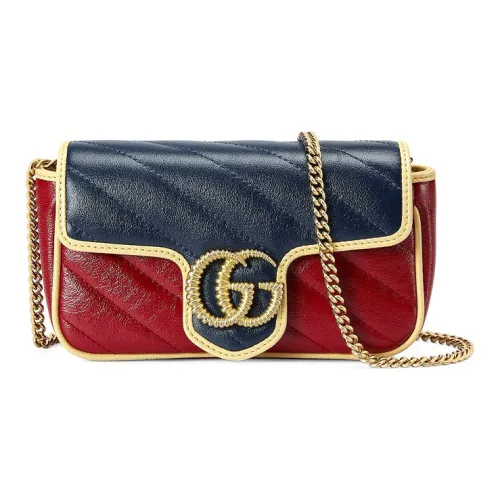 GUCCI GG Marmont Кожа Сумка через плечо Мини Женская