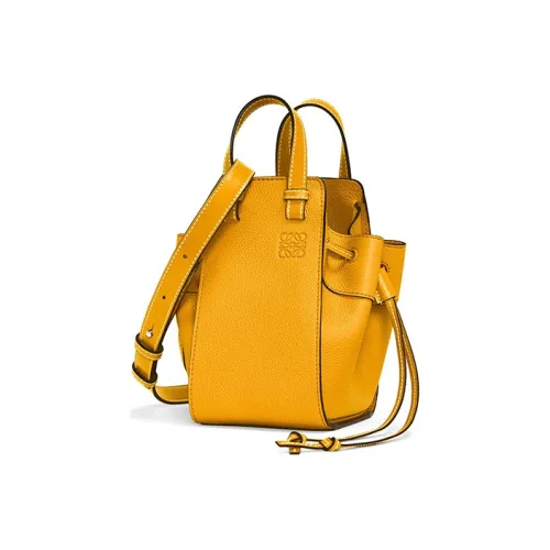 LOEWE Hammock Рельефная Телячья Кожа Hammock Сумка Ручная Сумка Сумка через плечо Сумка на плечо Мини Женская Подсолнух