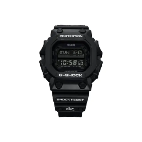 CASIO Baby G Шок Кварцевый механизм Смольный ремешок Часы Мужские Черный циферблат