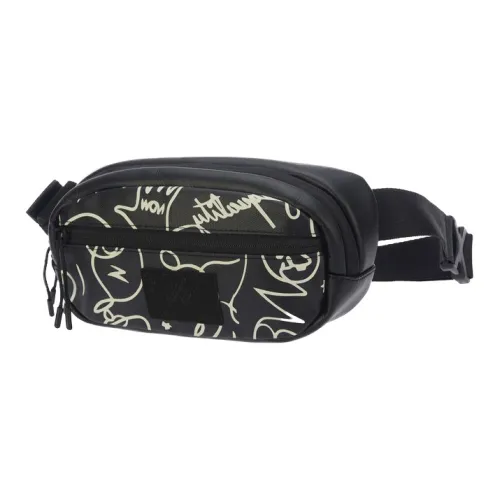 LINING ARTIST dft Коллаборация Спортивная Сумка через плечо Сумка Бантика Регулярная Унисекс Черная