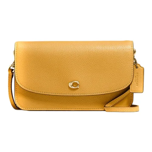 COACH Hayden Ткань Сумка через плечо Средняя Женская Желтая