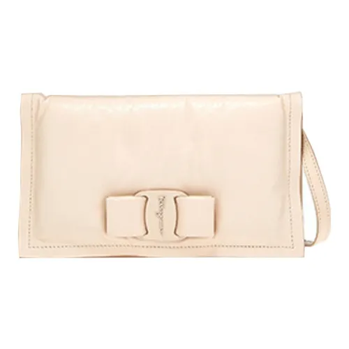 Ferragamo Кошелек из коровьей кожи женский светлый цвет "янтарный"