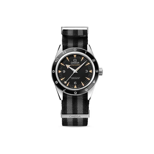 OMEGA Автоматический Механический Часы Мужские Seahorse Series 300m Diving Watch 41 мм Черные