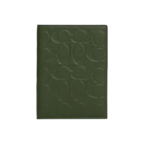 COACH Passport Case Обложки для паспорта Медно-зеленый Мужской