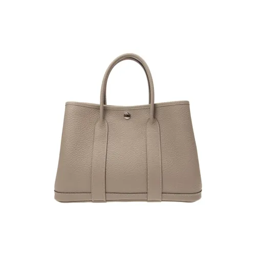 HERMES Garden Party COUNTRY Коровья кожа Холст Подкладка Садовая сумка Сумка через плечо Сумка обычная Унисекс