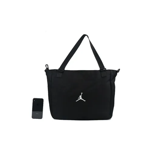 Джордан Ткань Тоут Сумка Сумка для покупок Ноутбук Сумка Портативная Сумка через плечо Сумка через плечо Обычная Унисекс Черная