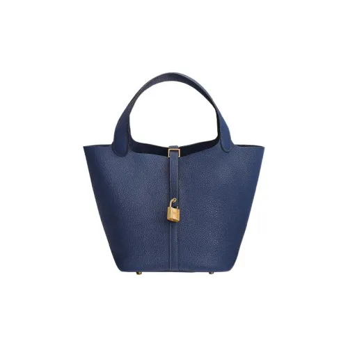 HERMES Picotin Lock Maurice Bullock Кожа Корзина Сумка Сумка-ведро Сумка через плечо Сумка 22 Женская