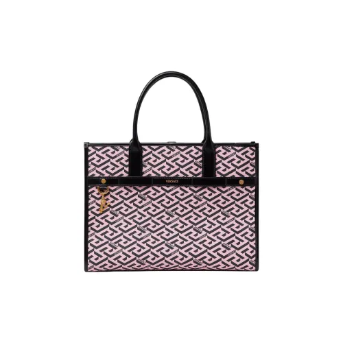 VERSACE с коровьей кожей и полиуретаном (ПУ) Сумка-тоут Стандартная Унисекс Розовая