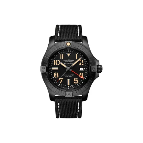 Breitling Автоматический Механический Movement Унисекс Avenger Часы 45 мм Черные