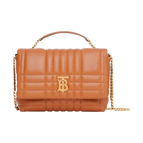 Burberry Lola Сумка из овечьей кожи Сумка через плечо Сумка через плечо Женская Кленовый Коричневый