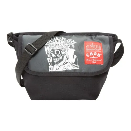 Manhattan Portage PUNK Collection Курьерская сумка Сумка через плечо Унисекс Черный