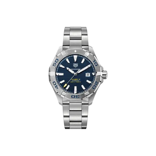 TAG HEUER Автоматический Механический Механизм Мужские Часы из Коллекции Aquaracer 43 мм Синий