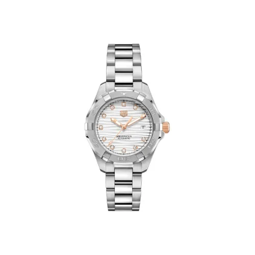 TAG HEUER Автоматический Механический Movement Женские Часы Aquaracer Collection 32 мм Белые