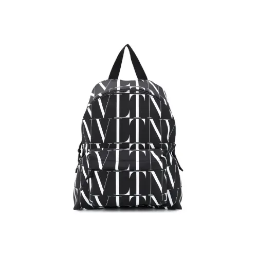 Valentino Ткань Рюкзак Унисекс Черный Белый