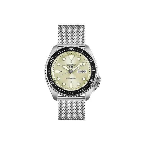 SEIKO Автоматический Механический Часы Мужской Серия 5 42,5мм*13,4мм Зеленый