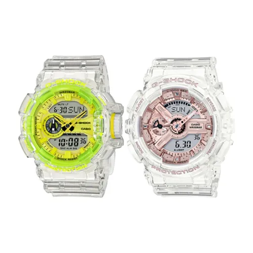 CASIO г SHOCK Collection Кварцевый механизм Смола Ремешок Часы Унисекс Белый Циферблат GA 400SK 1A9PRS GMA S110SR 7A
