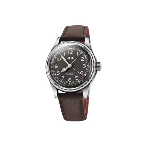 Oris Автоматический Механический Механизм Мужские Часы Oris Pilot Collection 40 мм Черные