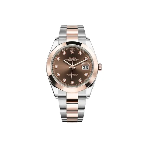 Rolex Автоматический Механический Механизм Мужской Часы Log Series Кофе