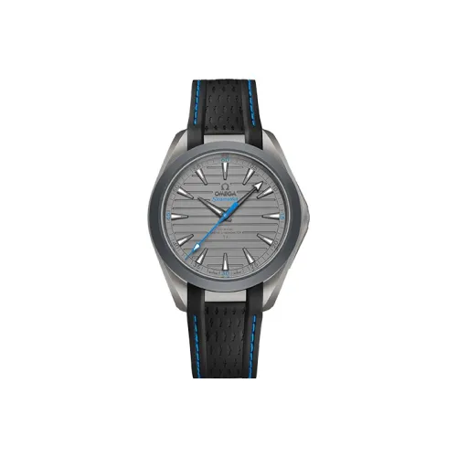 OMEGA AQUA TERRA 150 метров Механизм с ручным заводом Мужские часы Часы 41 мм Серый циферблат