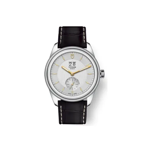 TUDOR Jun Jue Series Автоматический Механический Механизм Мужские Часы Часы 42 мм Серебристый Циферблат