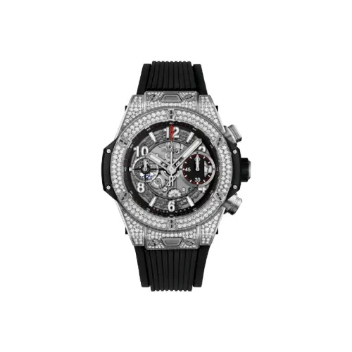 HUBLOT Big Bang Автоматический Механический Часы Мужские 42 мм Серый Циферблат