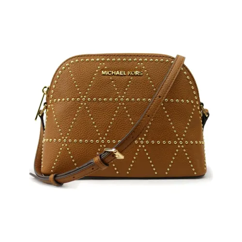 MICHAEL KORS Adele Кожа Сумка-купол Сумка через плечо Средняя Женская Коричневая