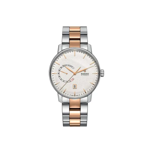 RADO Crystal Sparkle Collection Автоматический Механический Часы Мужские 41 мм Белый Циферблат