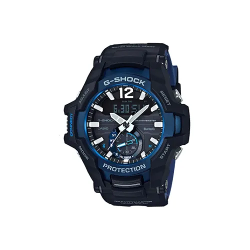 CASIO G Shock Авиационная серия Солнечный механизм Смольный ремешок Часы Мужские Черный циферблат GR B100 1A2ER