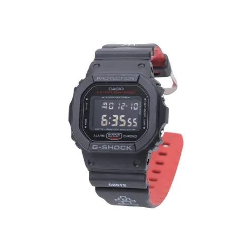 CASIO SQUAD Series SHOCK COSTS Коллаборация Кварцевый механизм Смола Ремешок Часы Мужские часы