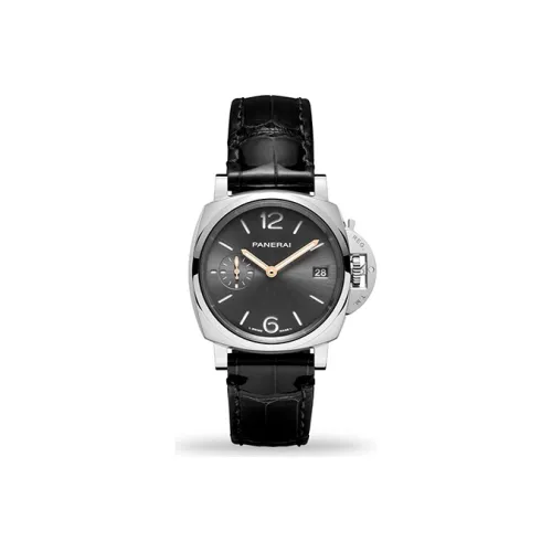 PANERAI Автоматический Механический Мужской Часы LUMINOR DUE LUMINO Collection 38 мм Черные