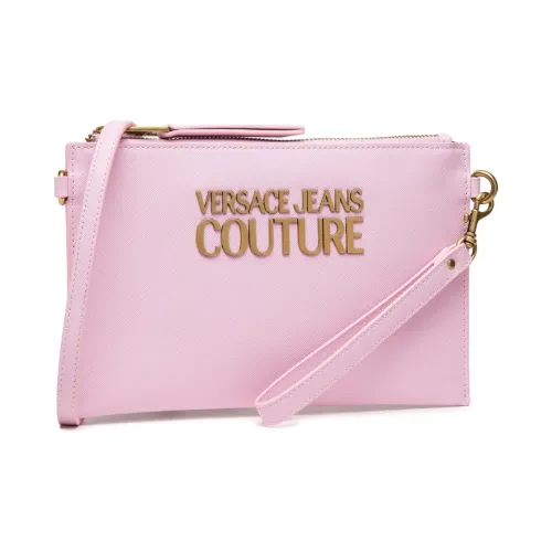 VERSACE JEANS COUTURE Искусственная кожа Кошелек-монета клатч стандартный женский розовый