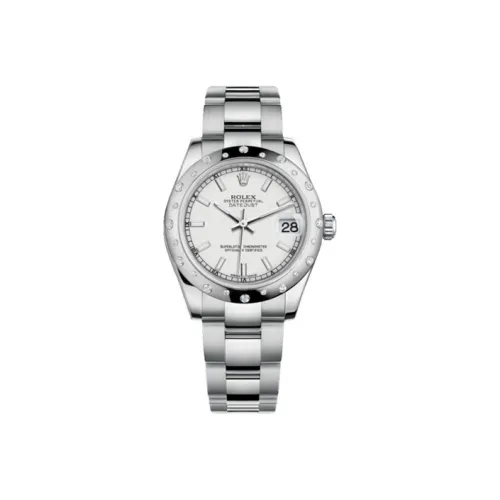 ROLEX Автоматический Механический Movement Женские часы Log Series, 31 мм, белые
