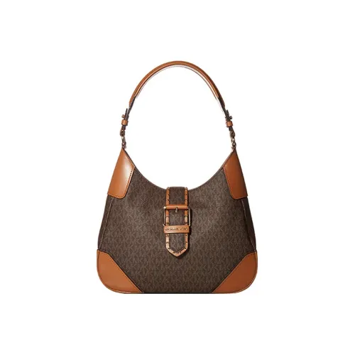 MICHAEL KORS Lillian Полиэстер Плечо Сумка Средняя Женская Желудево-Коричневая