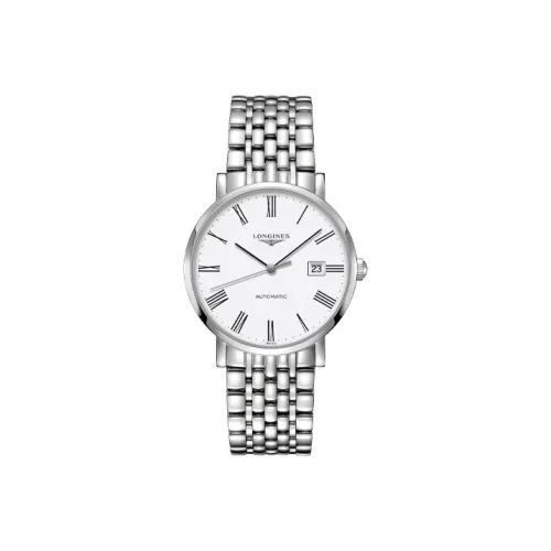 LONGINES Автоматический Механический Механизм Мужские Часы Boya Collection 39 мм Белые