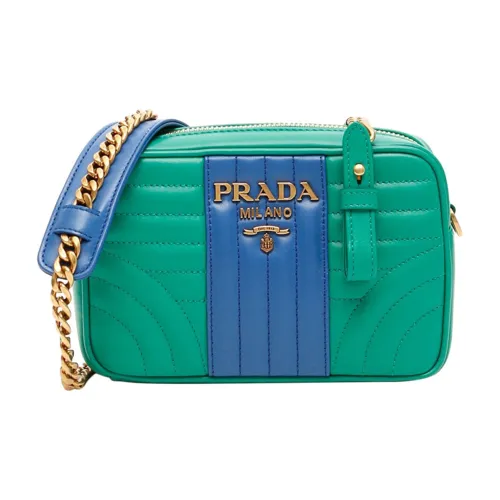 PRADA Сумка через плечо из коровьей кожи сумка Camera для женщин многоцветная