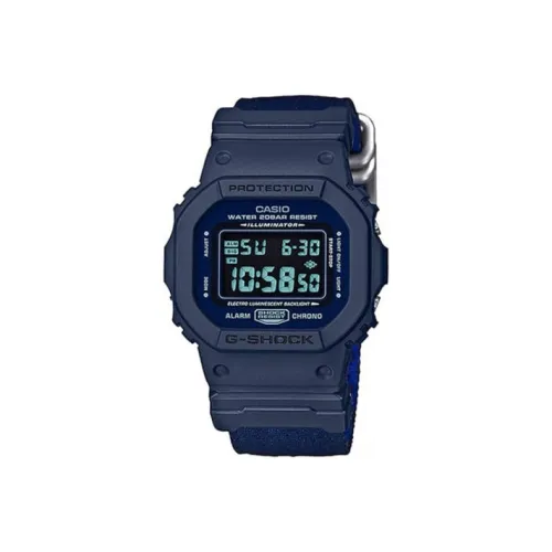 CASIO Collection Кварцевый механизм Часы Мужские Синий циферблат DW 5600LU 2