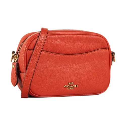 COACH Camera Кожа Camera Сумка Сумка через плечо Сумка на плечо Женская Апельсин