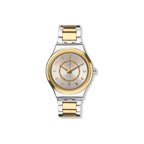 SWATCH Автоматический Механический Механизм Мужские Часы 42 мм Серый