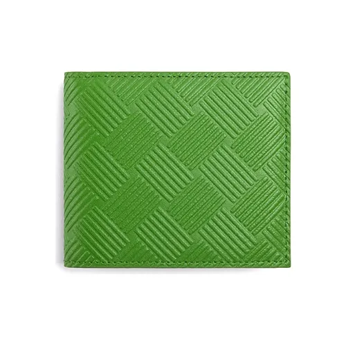 Bottega Veneta Кожа Кошелек Мужской Зеленый
