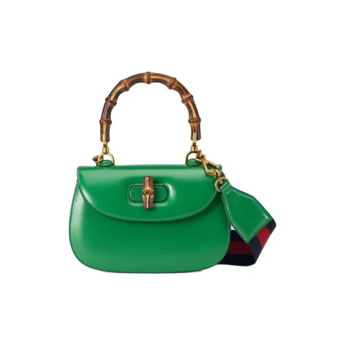 GUCCI Кожа Сумка через плечо Сумка Маленькая Женская Зеленая