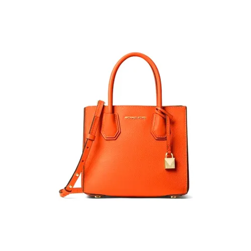 MICHAEL KORS Mercer Кожа Сумка через плечо Сумка Маленькая Женская Апельсин