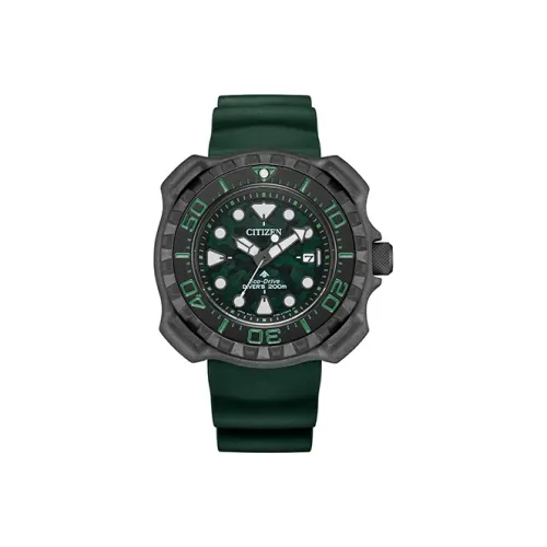 CITIZEN Airborne Eagle Series Экологичный Drive Collection Светильник Кварцевый механизм Часы Мужские Зеленый циферблат