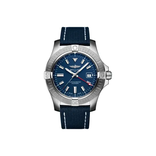 Breitling Автоматический Механический Movement Унисекс Avenger Часы 45 мм Синие