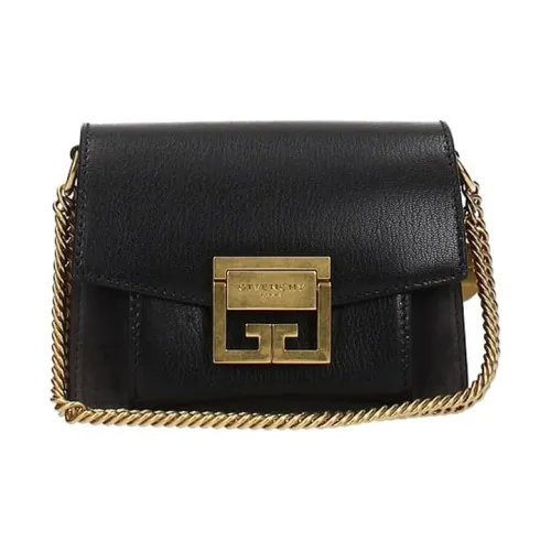 GIVENCHY Кожа Одно Плечо Клатч Стандартный Женский Черный