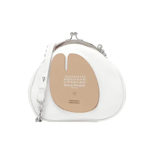 Maison Margiela Tabi Sheepskin Coin Wallet Crossbody Bag Women's White Maison Margiela Tabi Овчина Кошелек с монетами Сумка через плечо Женская Белая