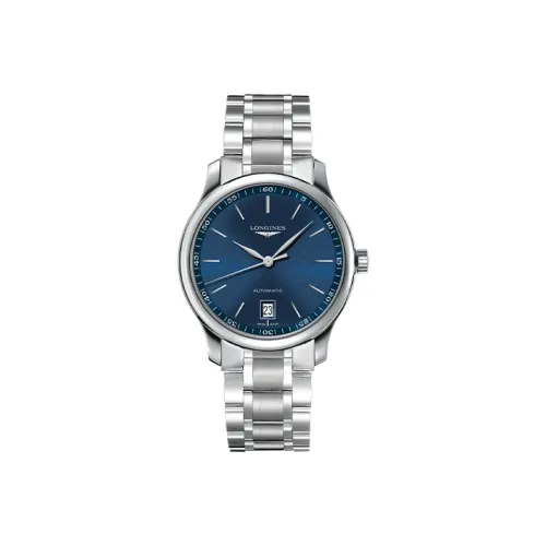 LONGINES Автоматический Механический Механизм Мужские Часы Master Collection 38,5 мм Синий
