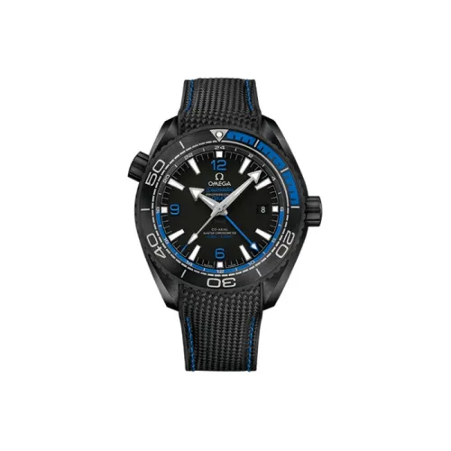 OMEGA Автоматический Механический Часы Мужские Seahorse Series Ocean Universe 45,5 мм Черные