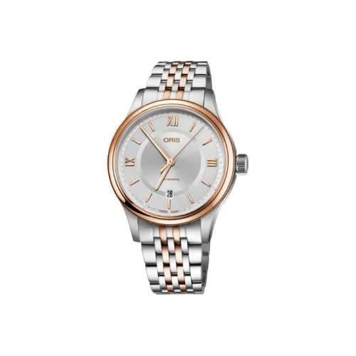 Oris Culture Collection Автоматический Механический Механизм Часы Унисекс 42 мм Серебристый Циферблат