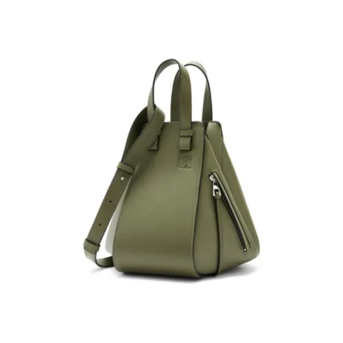 LOEWE Hammock Классическая Телячья Кожа Hammock Сумка Сумка через плечо Сумка Маленькая Женская Яшма